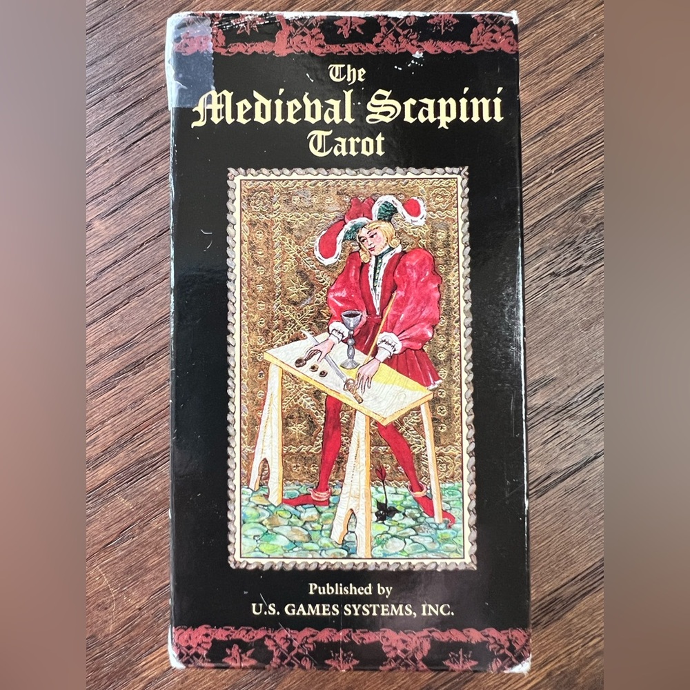 The Medieval Scapini Tarot Cards